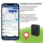 2G Callback Locator Anti-Theft Voice-Activated Sensor Alarm, N9 US