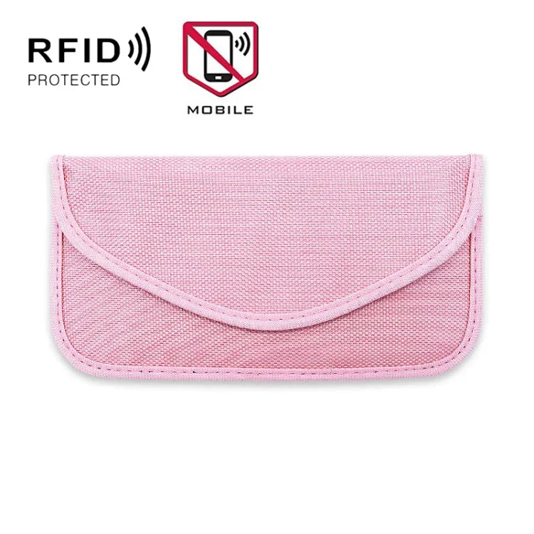 6.5 Inch Cell Phone Signal Shielding Bag Anti-location Isolated Signal RFID Storage Bag
