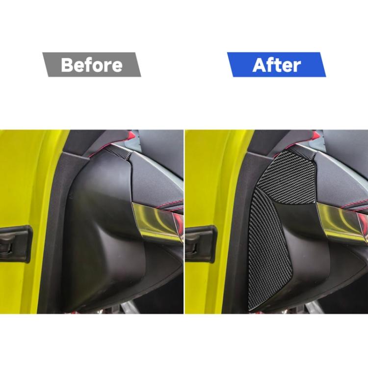 For Chevrolet Corvette C8 4pcs /Set Front Slot Decoration Sticker