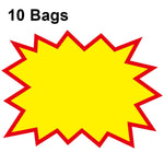 10 bags 25x19cm Explosion Sticker Product Price Tag Supermarket Price Label, WM-001, WM-002, WM-003, WM-005, WM-006, WM-007, WM-008, WM-009, WM-010, WM-011, WM-012, WM-013, XD-511, XD-520, XD-532, XD-537, XD-541, XD-559
