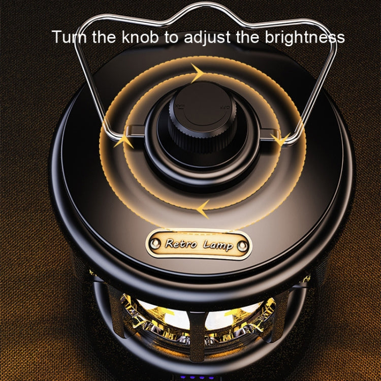 LH-B46 LED Retro Tent Light Convenient USB Charging Camping Light, LH-B46 Green, LH-B46 Black, LH-B46 White