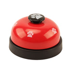Pet Toy Training Called Dinner Small Bell Footprint Ring Dog Toys, 3pcs Pet Bell Red, 3pcs Pet Bell Pink, 3pcs Pet Bell White, 3pcs Pet Bell Royal Blue, 3pcs Pet Bell Yellow