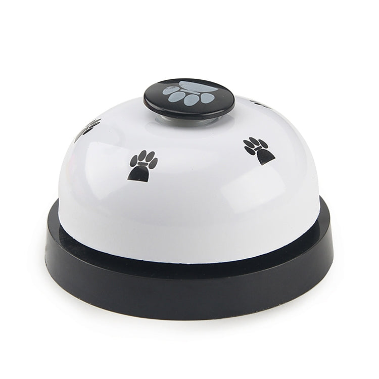 Pet Toy Training Called Dinner Small Bell Footprint Ring Dog Toys, 3pcs Pet Bell Red, 3pcs Pet Bell Pink, 3pcs Pet Bell White, 3pcs Pet Bell Royal Blue, 3pcs Pet Bell Yellow