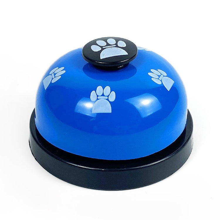 Pet Toy Training Called Dinner Small Bell Footprint Ring Dog Toys, 3pcs Pet Bell Red, 3pcs Pet Bell Pink, 3pcs Pet Bell White, 3pcs Pet Bell Royal Blue, 3pcs Pet Bell Yellow