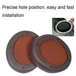 For Edifier W855BT 2pcs Headset Soft and Breathable Sponge Cover, Color: Black Protein, Black Protein, Brown Protein, Black Lambskin, Brown Lambskin, Black, Brown, Black Ice Silk, Black Net
