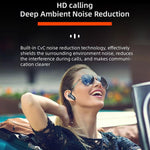 YX02 With Digital Display Hanging Ear Bone Conduction Bluetooth Headset, YX02 Black, YX02 Grey, YX02 Red, YX02 Pink
