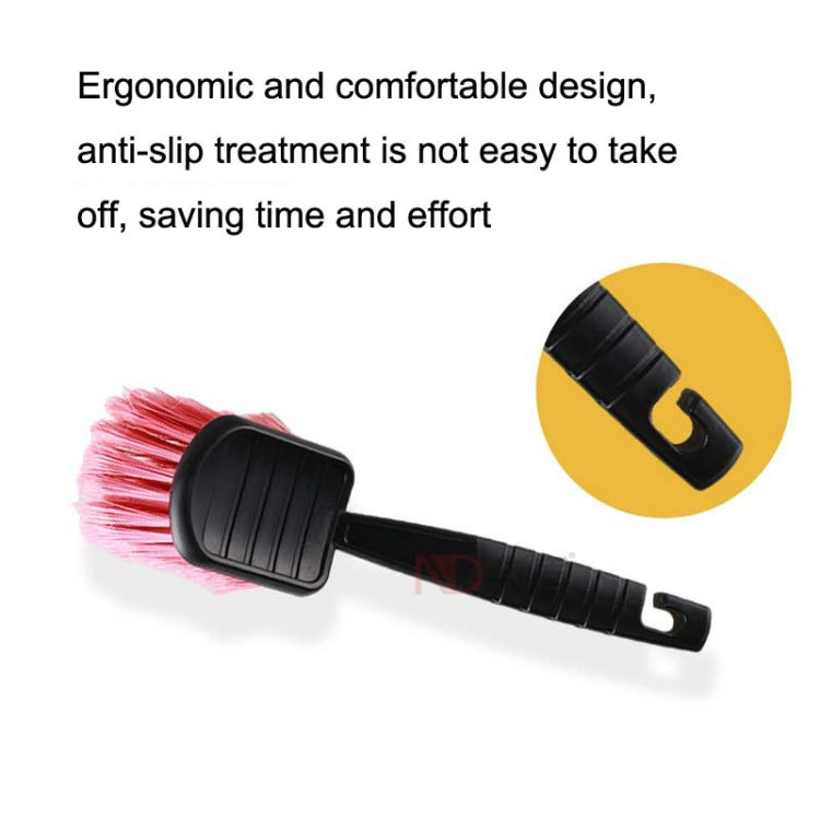 W-0272 Multifunctional Long Hair Cleaning Soft Car Tire Brush, W-0272