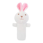 Baby Hand Rattles Toys Hand Grip Stick Newborn Soothing Toys,Style:, Giraffe, Pink Rabbit, Little Grey Elephant, Koala, Piggy, Monkey, White Rabbit, Little Red Mouse, Little Flower Elephant, Little Banana, Sleep Bear Blue Rattles                       ...