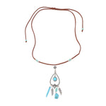 Bohemian Turquoise Natural Stone Sweater Vintage Pendant, Model:, Necklace Ear Ring Set, Two-pointed Necklace, N2111-11 Earrings Accessories, N211-12 Leaf Neck Chain, N2111-13 Three Stones, N2111-14 Eight Stones, Leather Bracelet                       ...