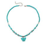 Bohemian Turquoise Natural Stone Sweater Vintage Pendant, Model:, Necklace Ear Ring Set, Two-pointed Necklace, N2111-11 Earrings Accessories, N211-12 Leaf Neck Chain, N2111-13 Three Stones, N2111-14 Eight Stones, Leather Bracelet                       ...