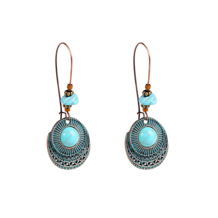 Bohemian Turquoise Natural Stone Sweater Vintage Pendant, Model:, Necklace Ear Ring Set, Two-pointed Necklace, N2111-11 Earrings Accessories, N211-12 Leaf Neck Chain, N2111-13 Three Stones, N2111-14 Eight Stones, Leather Bracelet                       ...