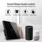 Tuya ZigBee 40A Smart High Power Water Heater Light Air Conditioner Switch Time Voice Remote Control, ZigBee 40A White, ZigBee 40A Black