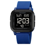 SKMEI 1894 Square Sports Waterproof Student Simple Multifunctional Luminous Watch, 1894