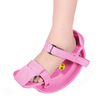 Fitness Inclined Stretching Board Trainer Calf Relaxation Standing Stretching Pedal, Rose Red, Blue, Yellow, Black, Pink with Foot Belt, Blue with Foot Belt, Purple with Foot Belt