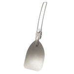 304 Stainless Steel Folding Frying Spatula Outdoor Camping Portable Tableware
