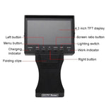 JSK-4300B 4.3 inch Handheld 12V Output Network Cable Monitoring Tester, 4.3 inch (With US Plug Power Adapter), 4.3 inch (With EU Plug Power Adapter), 4.3 inch (With UK Plug Power Adapter), 4.3 inch (With AU Plug Power Adapter)