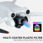 For DJI Mini 3 Pro RCSTQ PL Filters Drone Accessoires, ND8/PL, ND16/PL, ND32/PL, ND64/PL, 4 In 1 ND/PL 8/16/32/64, 6 In 1 UV+CPL+ND/PL 8/16/32/64