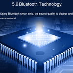 BT809S Desktop Long Gaming Bluetooth Speaker Computer USB Plug-in Intelligent Ambient Light Audio