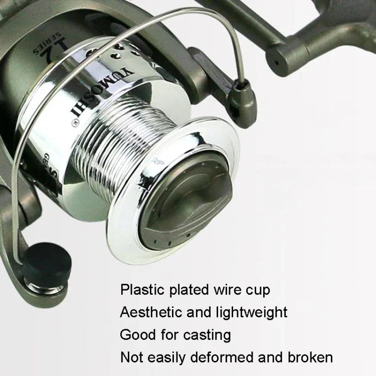 Plastic Plating Head Fishing Line Wheel Loyal Casting Reel, YUMOSHI SC1000, YUMOSHI SC2000, YUMOSHI SC3000, YUMOSHI SC4000, YUMOSHI SC5000, YUMOSHI SC6000, YUMOSHI SC7000