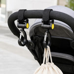 2pcs Universal Baby Stroller Hooks Accessories 360 Degree Sticky Hooks, Sticky Hooks(Pink), Sticky Hooks(Yellow), Sticky Hooks(Black)