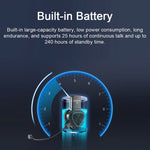 LX1 Motorcycle Half Helmet Waterproof Wireless 5.3 Bluetooth Headset, English