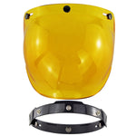 Motorcycle Helmet Three-Button Windproof Lens With Bracket