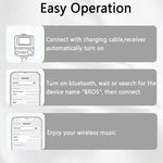 AUX 2RCA TF Bluetooth Adapter Wireless Receiver Transmitter, BR05
