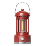 Battery Model COB Portable Outdoor Camping Lamp Atmosphere Tent Lamp Retro Lamp, Battery Small Green, Battery Small Black, Battery Small Beige, Battery Small Red, Battery Large Black, Battery Large Beige, Battery Large Green, Battery Large Red