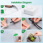Household Intelligent Drip Irrigation Automatic Watering Timing Machine, Water 2 Potted Plants, Water 4 Potted Plants, Water 6 Potted Plants, Water 8 Potted Plants, Water 12 Potted Plants