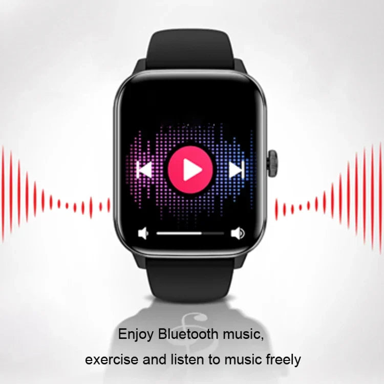Aluminum Voice Assistant Music Blood Glucose Watch