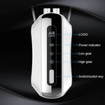 Portable Negative Ion Air Purifier Home Hanging Neck Purifier, Chain Style (White), Chain Style (Black), Rope Style (White), Rope Style (Black)