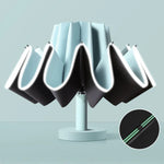 20 Bone Reverse Double Bone Automatic Folding Umbrella Sunshade Sun Umbrella