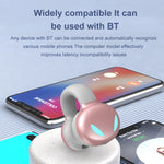 Clip Ear Stereo External Sound Without Hurting Ear Business Sports Model Bluetooth Earphones, YX03 (White), YX03 (Pink), YX03 (Grey), YX03 (Black)