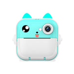Children Instant Camera Mini Thermal HD Printer Video Photo Digital Camera, Standard  Blue, Standard Pink, 16G  Pink, 16G Blue, 32G  Pink, 32G Blue