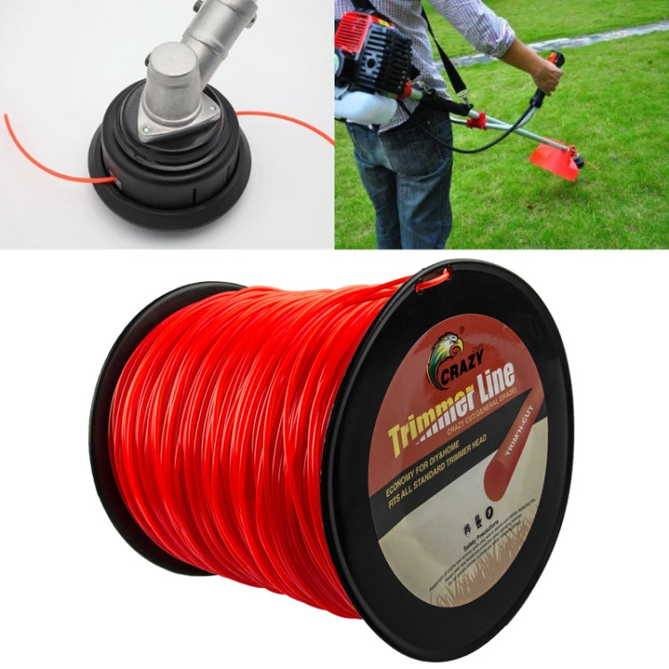 5LB Line Shaft Grass Rope Nylon Cutting Grass Rope, 3.0mm Round