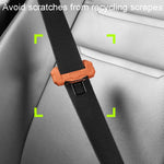 Car Seatbelt Buckle Protective Cover Anti Scratch Silicone Protector For Safety Belt Plugs, Large, Small