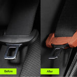 Car Seatbelt Buckle Protective Cover Anti Scratch Silicone Protector For Safety Belt Plugs, Large, Small