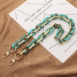 Retro Mobile Phone Chain Lanyard Tortoiseshell Acrylic Resin Bag Chain with Spacer, L205-3HS-40cm, L205-3HS -60cm, L205-3HS-120cm, L205-2HS-40cm, L205-2HS -60cm, L205-2HS-100cm, L205-LS-40cm, L205-LS-60cm, L205-LS-100cm