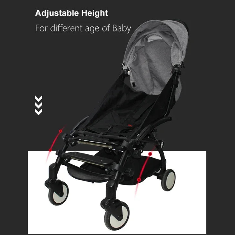 Baby Stroller Accessories Adjustable Pedal Footrest Highchair Footboard