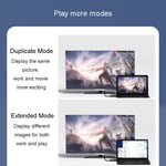 JINGHUA DP Male To HDMI Female Adapter Video Audio Connector, 1080P Universal Version, 4K Universal Version