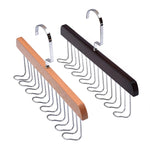 Wooden Sling Hanger Lingerie Vest Tie Organizer Household Wave Drying Racks
