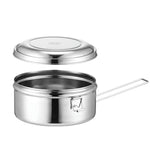 304 Stainless Steel Round Lunch Box, 14cm Single Layer, 16cm Single Layer, 16cm Double Layer