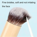 Wet and Dry Dual-use Portable Concealer Brush Multifunctional Beauty Tool, 3pcs /Set, Mushroom Style, Diagonal Style