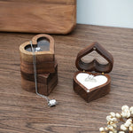 Wooden Heart Shape Ring Box Jewelry Storage Box Wedding Valentine Gift Box, RB513-C1, RB513-C2, RB513-C3, RB513-C4, RB513-C5, RB513-C6, RB513-C7, RB529-C1, RB529-C2, RB529-C3, RB529-C4, RB529-C5, RB529-C7, RB529-C8