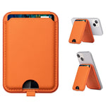 Portable Phone MagSafe Wallet Card Holder With Adjustable Stand