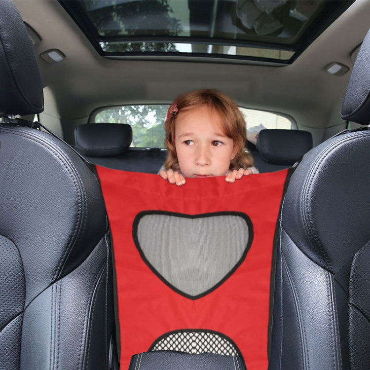 Car Rear Pet And Kids Deterrent Barrier Automobile Seat Storage Bags