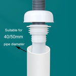 Bathroom Sewer Pipe Odor Proof Seal Plug Kitchen Drain Blocking Plug