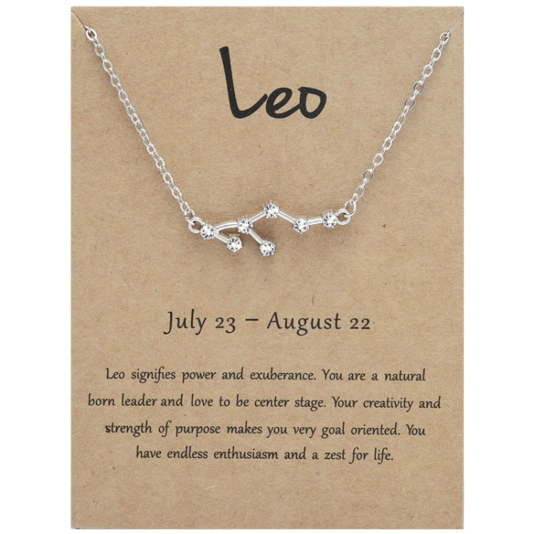 12 Zodiac Signs With Diamonds Necklace Card Rhinestones Collarbone Chain Pendant, Scorpio Golden, Sagittarius Golden, Capricorn Golden, Taurus Golden, Pisces Golden, Leo Golden, Libra Golden, Cancer Golden, Aquarius Golden, Virgo Golden, Aries Golden  ...