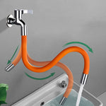 Faucet Splash-proof Universal Bending Shaping Extension Tube, 20cm, 50cm