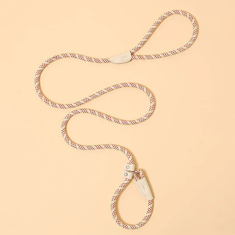 Dog Traction Rope Mid Large Dog Universal Safety Buckle Chain Circle, 1.5m x 0.6cm, 1.5m x 0.8cm, 1.5m x 1cm, 1.8m x 0.6cm, 1.8m x 0.8cm, 1.8m x 1cm